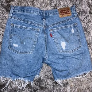 Levi Biker Shorts high waisted